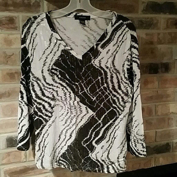 Very stylish sequin adorned blouse