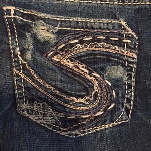 Silver Lola Boyfriend Skinny Jeans