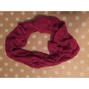 Knit infinity scarf