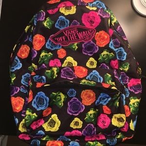 Vans Neon Floral Backpack