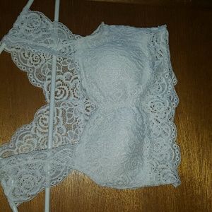 Cute lace crop top