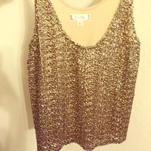 🏵Sequin party top....I love GOLD 🏵