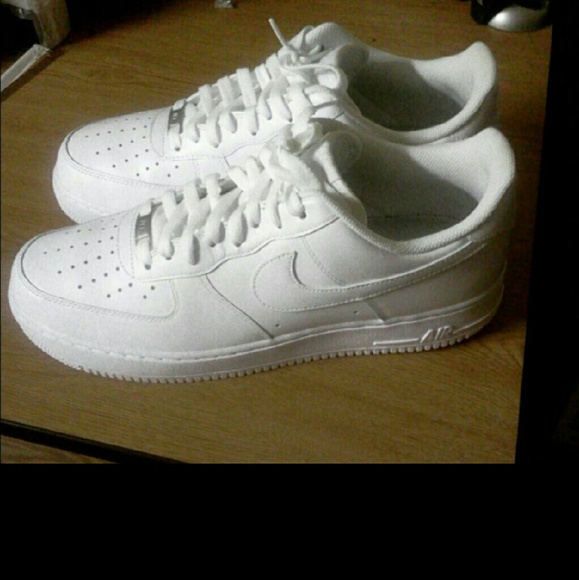 White Air Force 1's