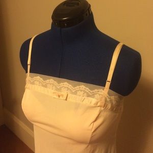 Vintage peach slip/nightie.