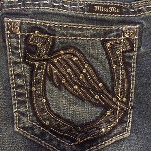 New with tags, Miss Me Capri