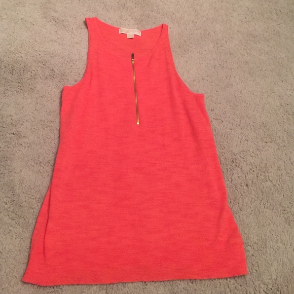 Michael Kors light sweater knit long tank