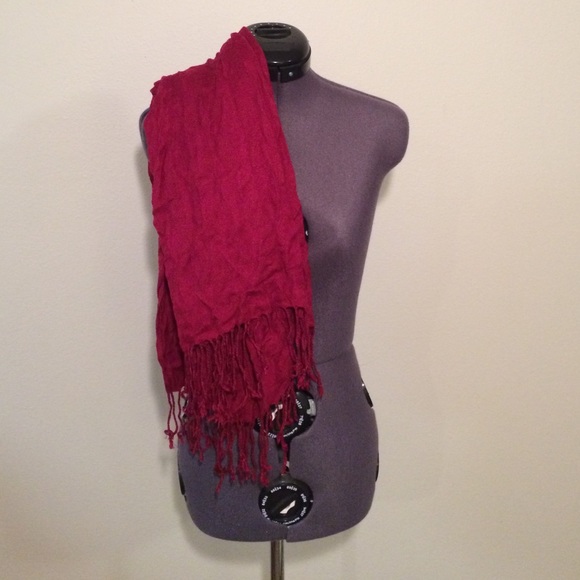 Red scarf