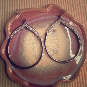 Express hoop earrings ❤️