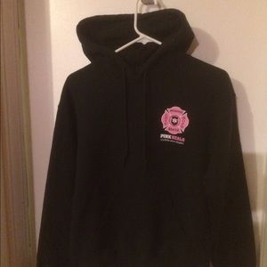 Pink heals hoodie