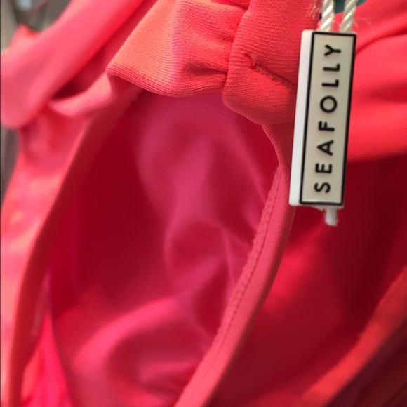 Pink bathing suit bottoms