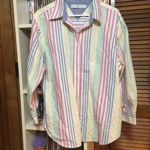 VINTAGE Tommy Hilfiger Women's oversized shirt