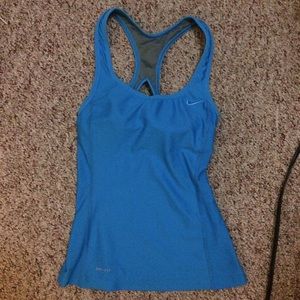 Nike Dryfit Tank with built in bra