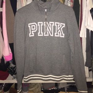 Half-zip sweatshirt