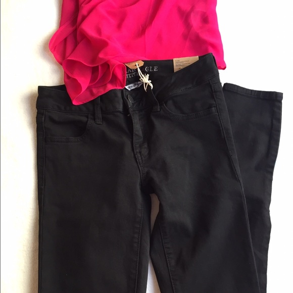 American Eagle Outfitters Denim - Black Jegging American Eagle Outfitters Jeans 6L