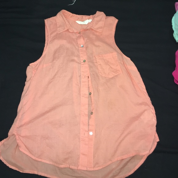 Button up vest H&M
