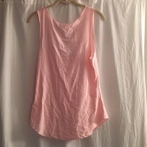 Wrinkled but brand new scoop back tank top.