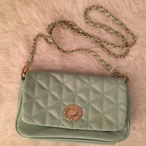 F21 Quilted Crossbody w/ Chain Strap