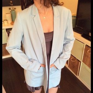 Light blue blazer