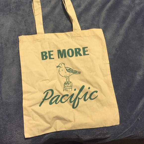 SOLD_BE MORE PACIFIC tote bag