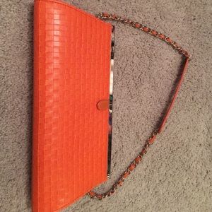Orange clutch