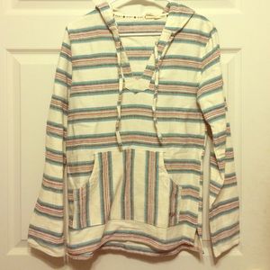 roxy striped pullover