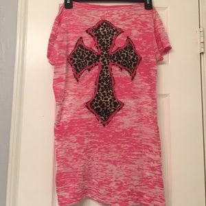 Velvet Stone Burn Out T-Shirt