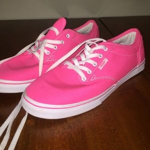 7.5 Hot Pink Vans