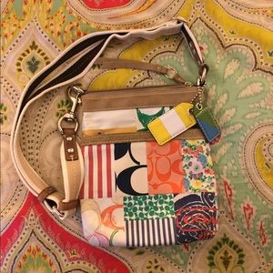 Coach patterned crossbody
