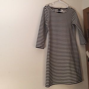 Old navy black and white striped dress