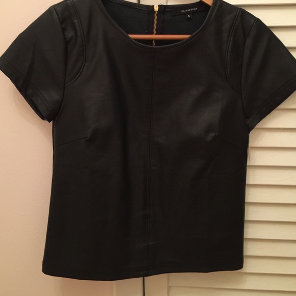 Leather top