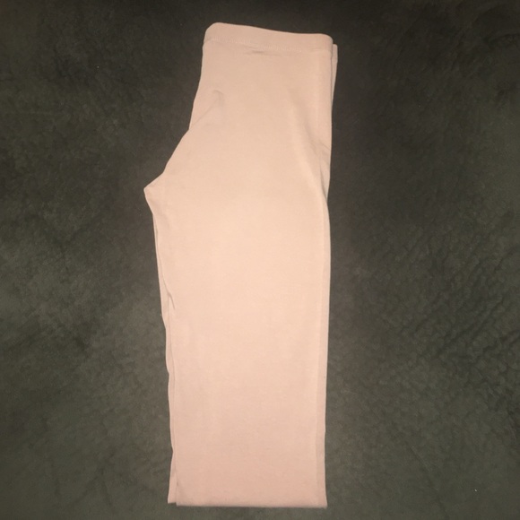 Dull Salmon Colored Leggings