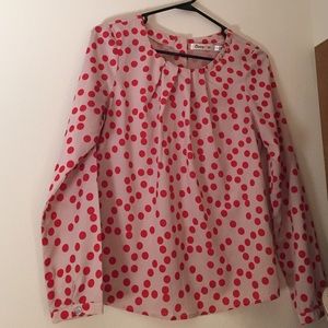 Polk a dot dress shirt