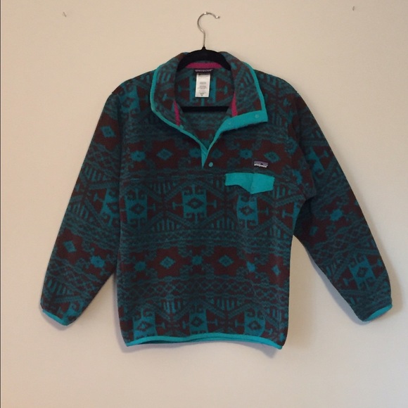 Patagonia Men's "Aztec" fleece pullover
