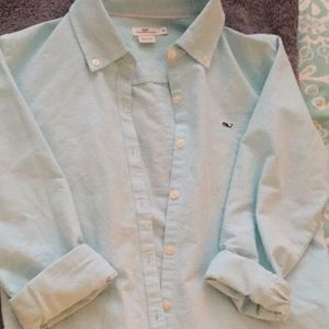 Light blue vineyard vines Oxford button down