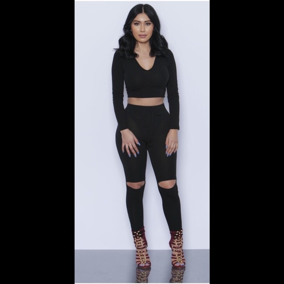 Kloset Envy Crop Top & Leggings