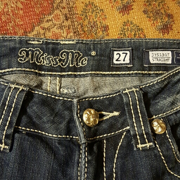 Miss Me Straight Leg - Picture 2 of 4