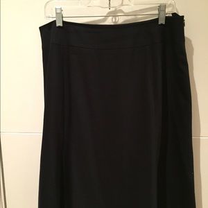 Talbots dark navy skirt