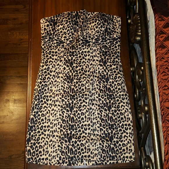 Strapless dress