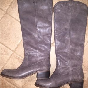 gorg barely worn lucky brand boots real leather