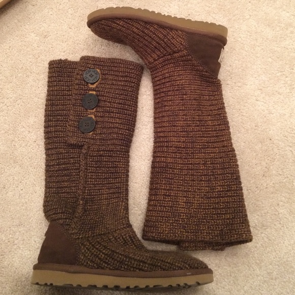 Knit Brown UGG Boots