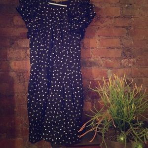 French connection flutter wing dress