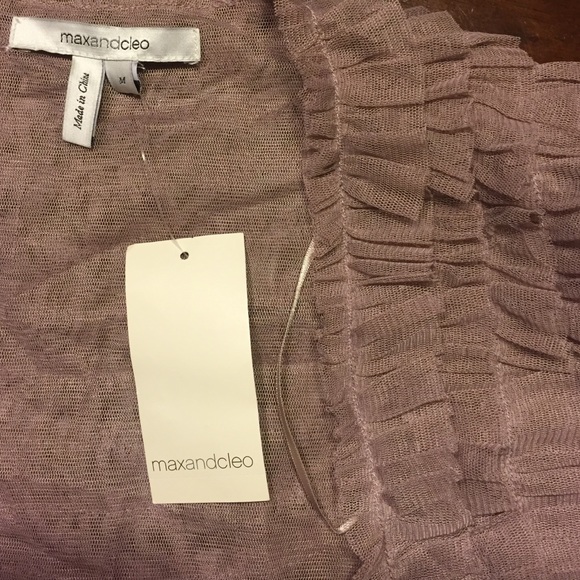 Max & Cleo Light Purple Shrug - Picture 2 of 3