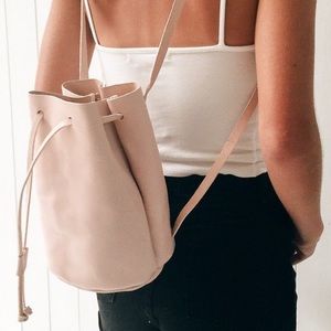 Pink Bucket Backpack