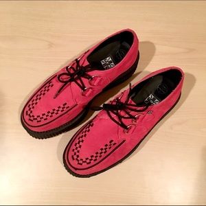 T.U.K. Hot Pink Creepers