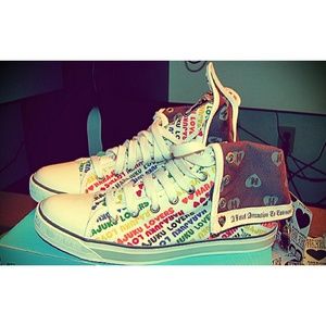 Harajuku Lovers Kogal Fold tex - Rainbow Franks