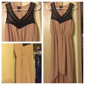 🎀 High low nude dress 🎀