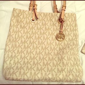 Mk tote and wallet combo