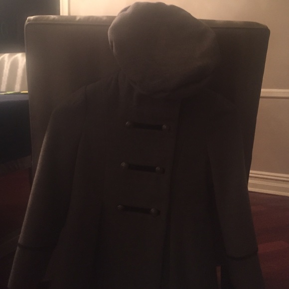 children's wool dressy coat with hat