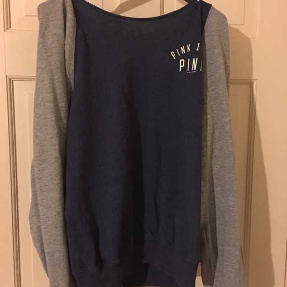 PINK Victoria's Secret Tops - Victoria secret PINK slouchy sweatshirt!