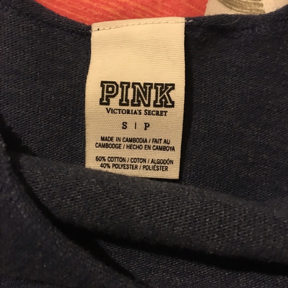 Victoria secret PINK slouchy sweatshirt! - Picture 2 of 4